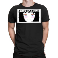 Kawaii Anime Girl With Rainbow Eyes For Pride T-shirt | Artistshot