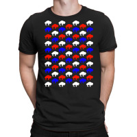 Standing Buffalo Pattern T-shirt | Artistshot