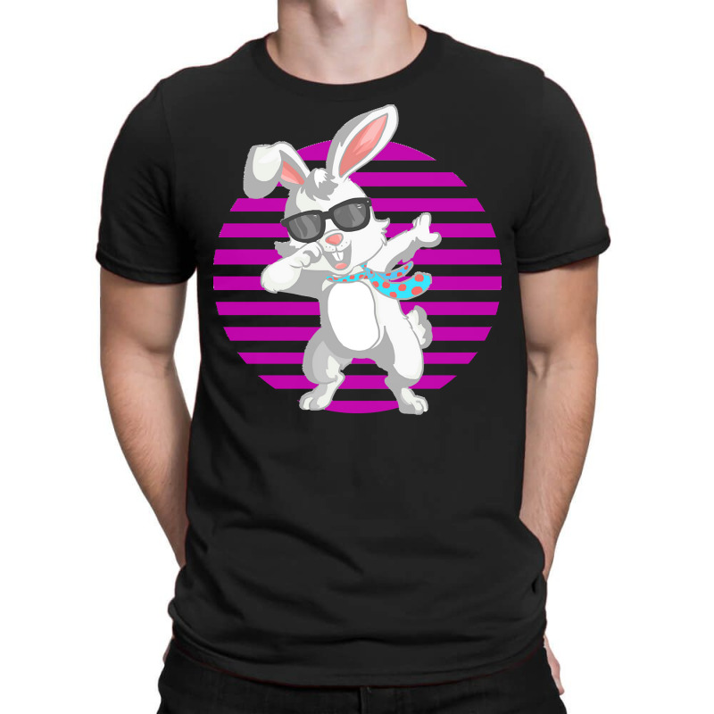 Dabbing Bunny Funny Rabbit T  Shirt Funny Dabbit Dabbing Rabbit Sungla T-shirt | Artistshot