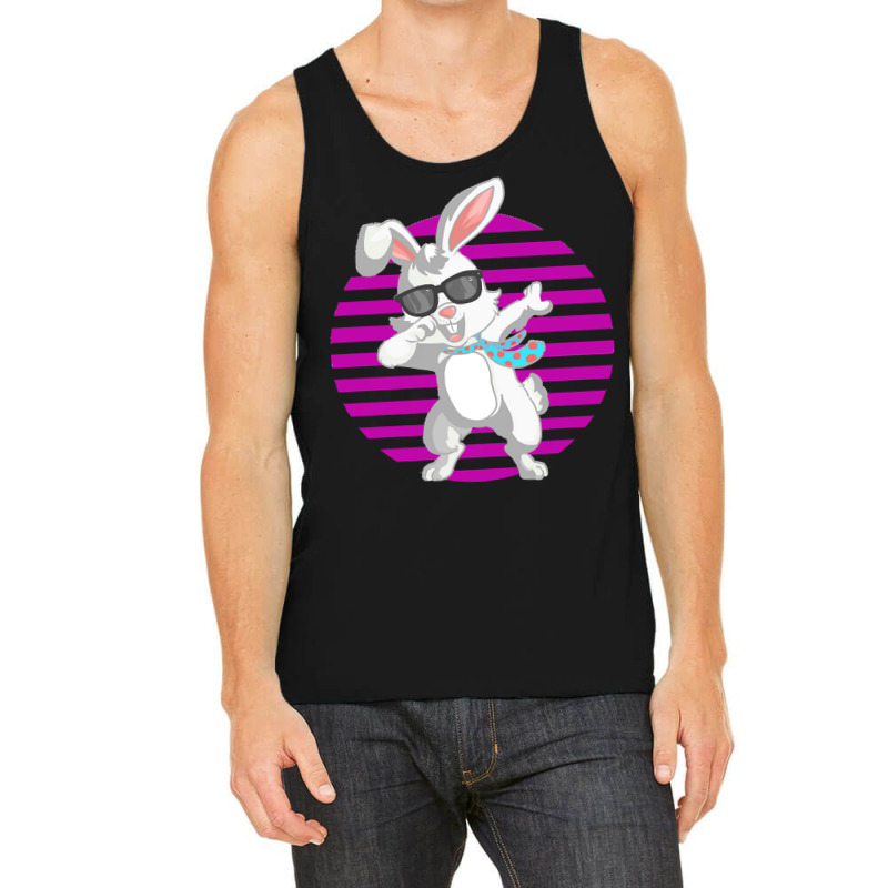 Dabbing Bunny Funny Rabbit T  Shirt Funny Dabbit Dabbing Rabbit Sungla Tank Top | Artistshot