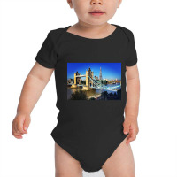 London Tower Bridge Photography Baby Bodysuit | Artistshot