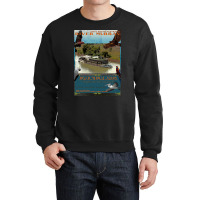 River Murray Retro Travel 01a Crewneck Sweatshirt | Artistshot