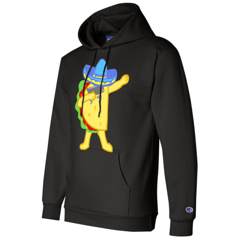 Dabbing Taco Cinco De Mayo T  Shirt National Crunchy Taco Day Funny Ta Champion Hoodie | Artistshot