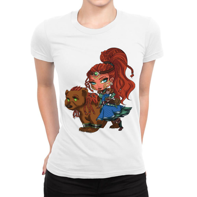 Artio Chibi Ladies Fitted T-Shirt by RANDYYATT | Artistshot