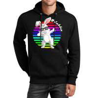 Dabbit Bunny T  Shirt Funny Dabbit Dabbing Rabbit Sunglasses Easter Bu Unisex Hoodie | Artistshot