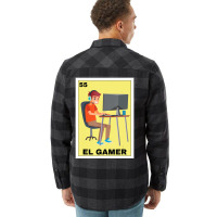 El Gamer Lottery Gift Mexican Lottery Gaming Flannel Shirt | Artistshot