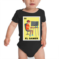 El Gamer Lottery Gift Mexican Lottery Gaming Baby Bodysuit | Artistshot