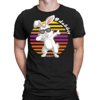 Dabbit Bunny T  Shirt Funny Dabbit Dabbing Rabbit Sunglasses Easter Bu T-shirt | Artistshot