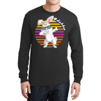 Dabbit Bunny T  Shirt Funny Dabbit Dabbing Rabbit Sunglasses Easter Bu Long Sleeve Shirts | Artistshot