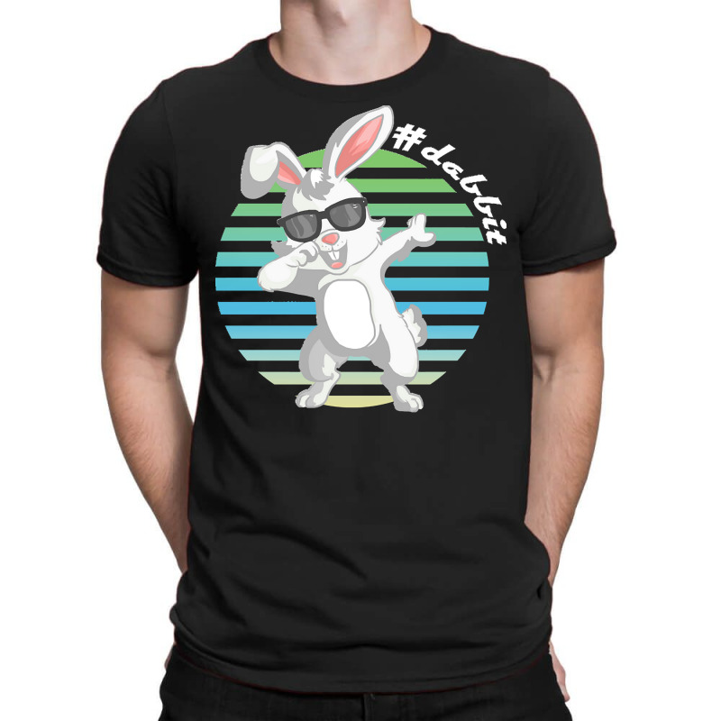 Dabbit Bunny T  Shirt Funny Dabbit Dabbing Rabbit Sunglasses Easter Bu T-shirt | Artistshot