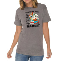 Happy Chinese New Year 2023 Year Of The Rabbit Dragon Suit Vintage T-shirt | Artistshot