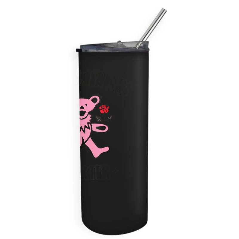 The Women Are Dancing Bear Smarter Skinny Tumbler | Artistshot