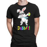 Dabbit Dabbing Easter Bunny Easter Egg T  Shirt Funny Dabbit Dabbing R T-shirt | Artistshot