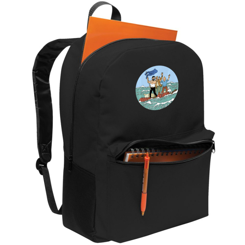 Tin-tin Sea Adventure With Captain Haddock Backpack | Artistshot