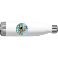 Tin-tin Sea Adventure With Captain Haddock Stainless Steel Water Bottle | Artistshot