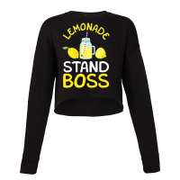 Lemonade Stand Boss Lemon Juice Gift Cropped Sweater | Artistshot