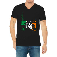 Up The Ira V-neck Tee | Artistshot