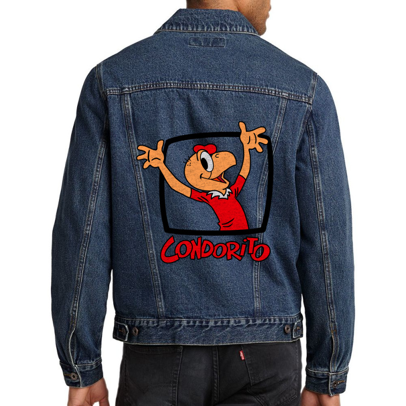 Condorito Character Men Denim Jacket by Cataleya11 | Artistshot