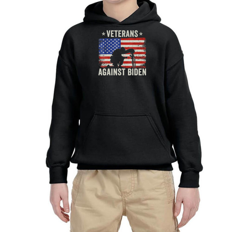 Veterans Against Say Their Names Joe Anti Biden, 4th July Youth Hoodie by Min09 | Artistshot