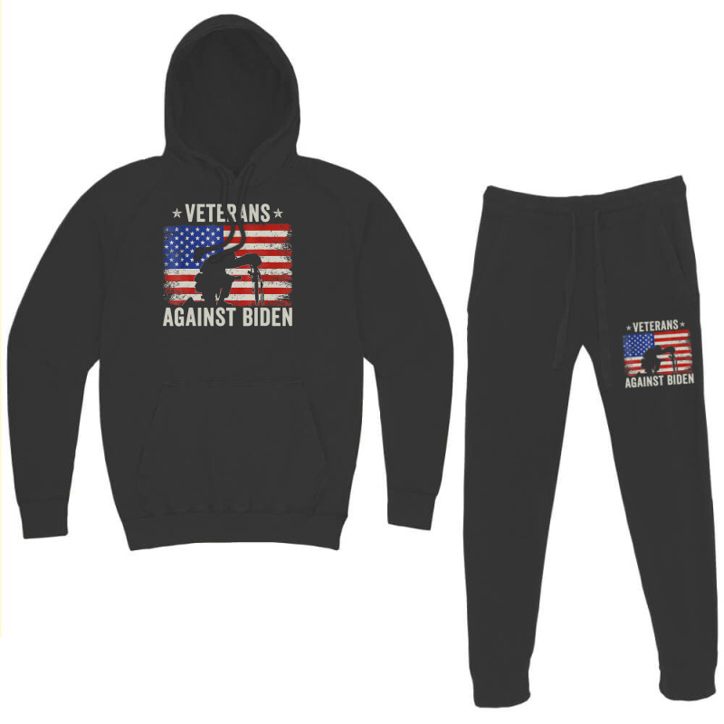 Veterans Against Say Their Names Joe Anti Biden, 4th July Hoodie & Jogger set by Min09 | Artistshot