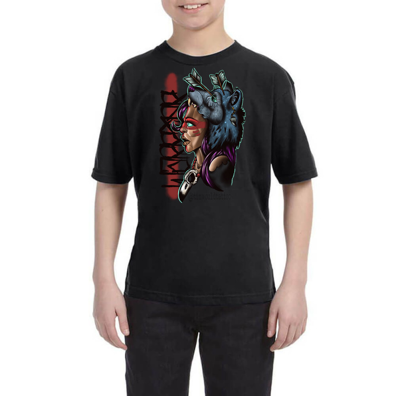 Warrior Woman Youth Tee | Artistshot