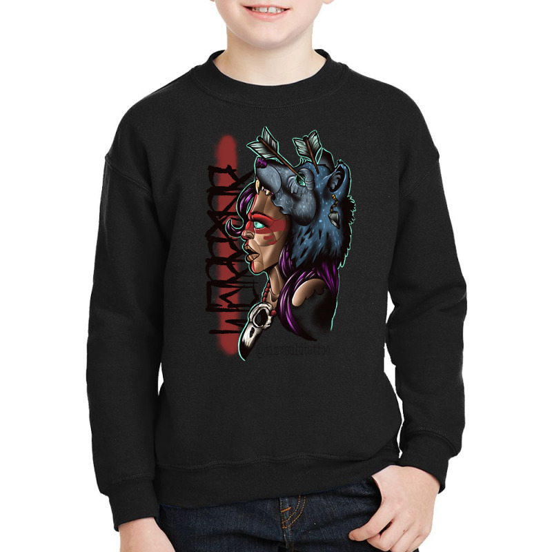 Warrior Woman Youth Sweatshirt | Artistshot