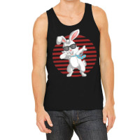 Funny Dabbit Dabbing Rabbit Sunglasses Easter Bunny Gifts Tank Top | Artistshot