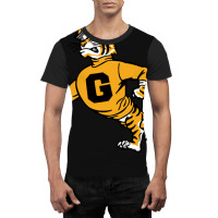 Vintage Walking Angry Tiger Grambling State Graphic T-shirt | Artistshot