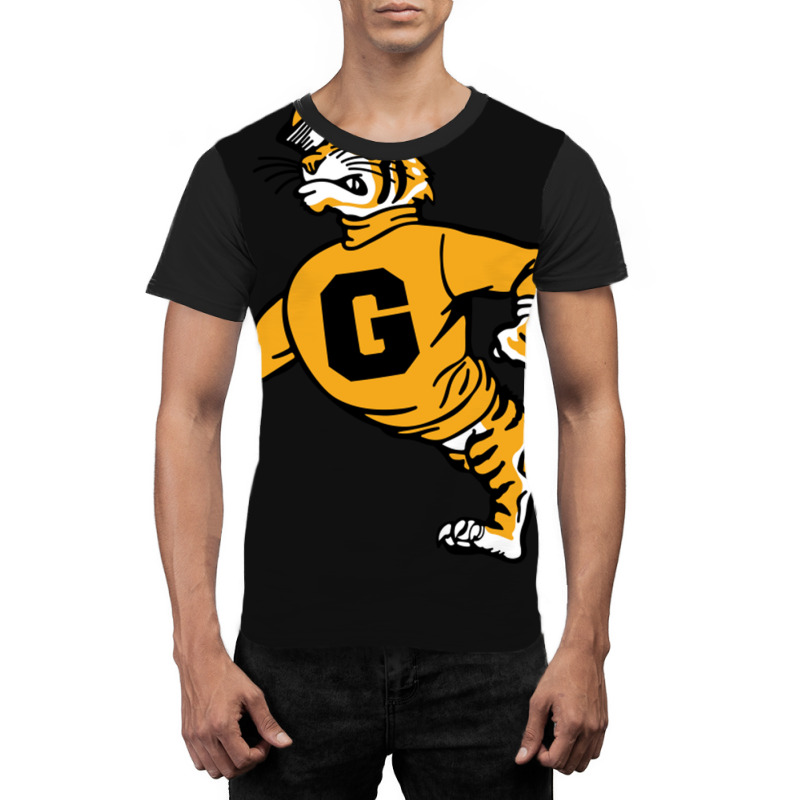 Vintage Walking Angry Tiger Grambling State Graphic T-shirt by JeremyHurley | Artistshot