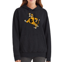 Vintage Walking Angry Tiger Grambling State Vintage Hoodie | Artistshot