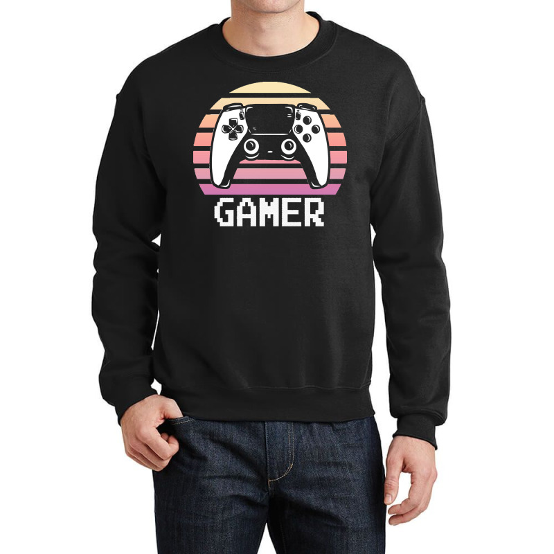 Gamers Clothing T  Shirt Gamer Pastel Goth Retro Crewneck Sweatshirt | Artistshot