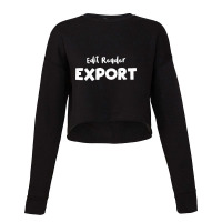 Edit Render Export Cropped Sweater | Artistshot