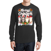 Cat Meowy Family Matching Christmas Pajamas Santa Cats Xmas Long Sleeve Shirts | Artistshot