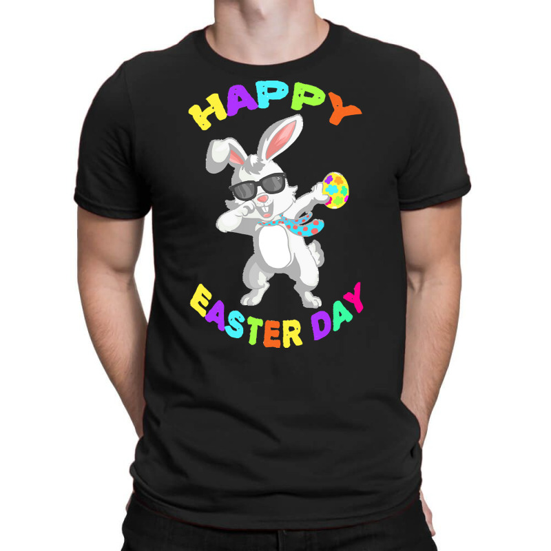 Happy Easter Bunny T  Shirt Funny Dabbing Rabbit Sunglasses Easter Bun T-shirt | Artistshot