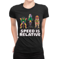 Racer Turtle Snail Sloth Race Ladies Fitted T-shirt | Artistshot