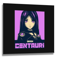 Orion Centauri Anime Design Metal Print Square | Artistshot