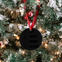 Eat, Sleep, Anime, Repeat!!!!!! Ornament | Artistshot