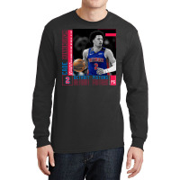 Cade Cunningham Basketball Edit Poster Pistons Long Sleeve Shirts | Artistshot