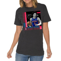 Cade Cunningham Basketball Edit Poster Pistons Vintage T-shirt | Artistshot