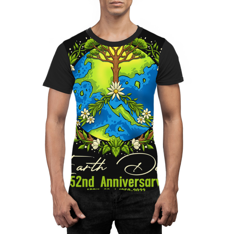 Earth Day 2022 52nd Earth Day Gifts Girls Boys Graphic T-shirt | Artistshot