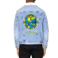 Earth Day 2022 52nd Earth Day Gifts Girls Boys Unisex Sherpa-lined Denim Jacket | Artistshot