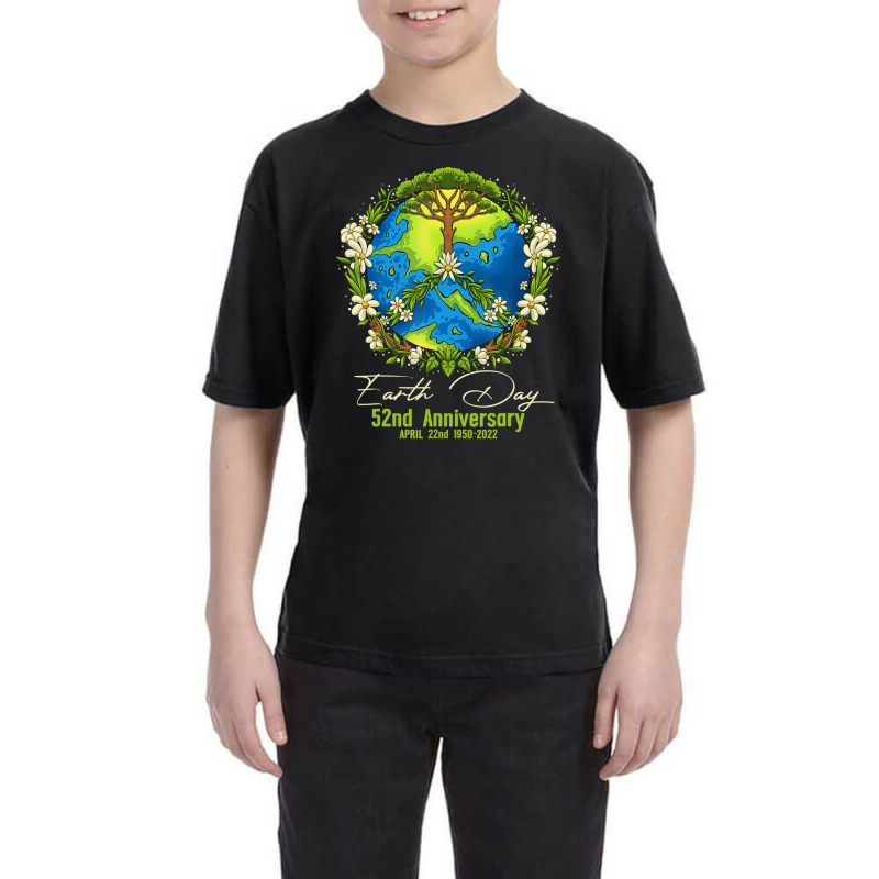 Earth Day 2022 52nd Earth Day Gifts Girls Boys Youth Tee | Artistshot