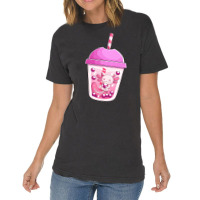 Axolotl Boba Tea T Shirt Bobalotl Vintage T-shirt | Artistshot