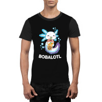 Axolotl Boba Bubble Tea Kawaii Anime Japanese Kids Teen Girl Graphic T-shirt | Artistshot