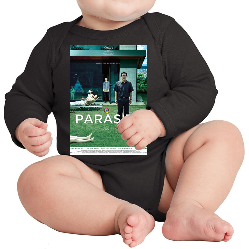 Parasite Movie Long Sleeve Baby Bodysuit by peterkimbe | Artistshot