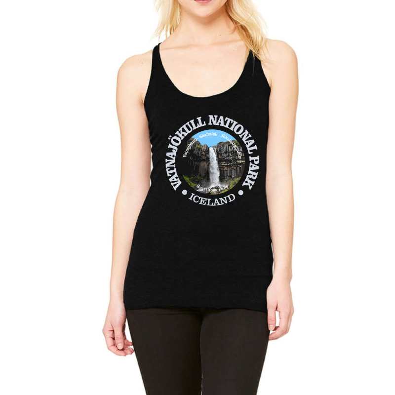 Vatnajokull National Park Racerback Tank by ANTHONY VICK | Artistshot