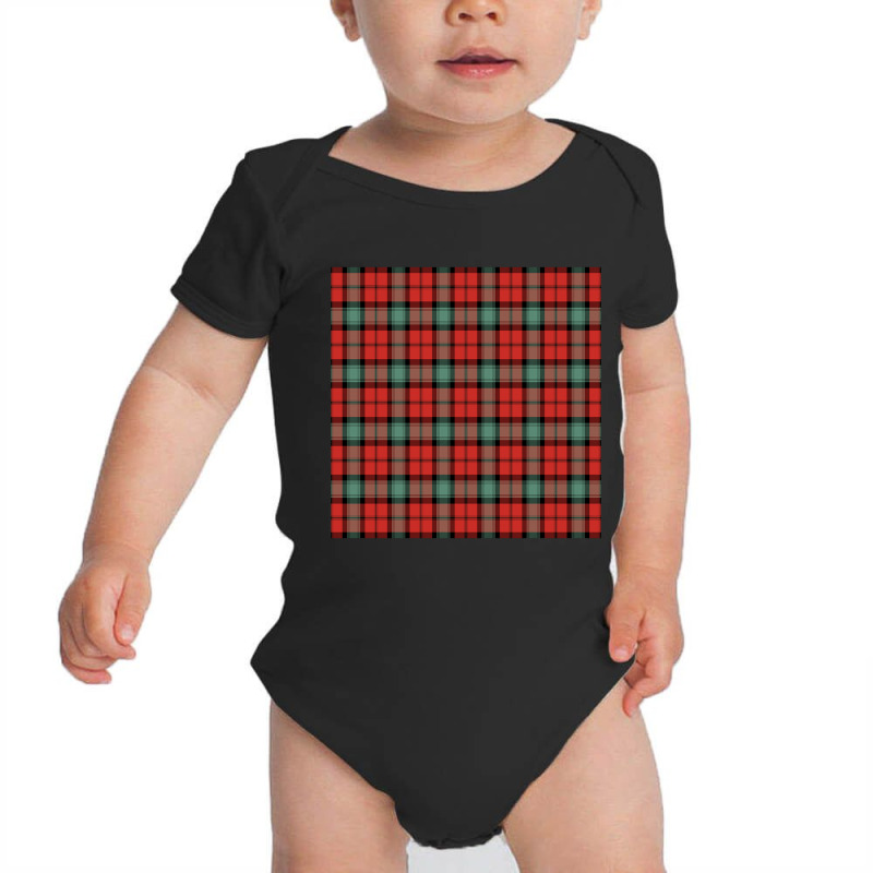 Kerr Ancient Plaid Tartan Scottish Baby Bodysuit by declangreenwood | Artistshot