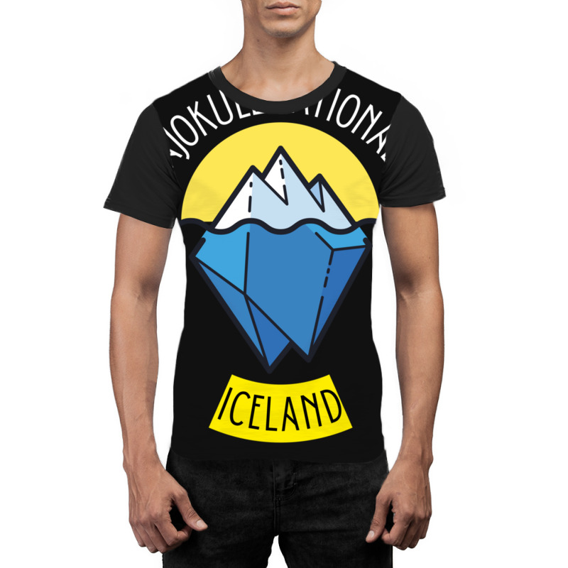 Vatnajokull National Park Graphic T-shirt by ANTHONY VICK | Artistshot