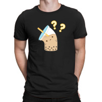 Boba Milk Tea Confused T-shirt | Artistshot