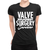 Recovery Day Valve Surgery Heart Survivor Cardiologist Ladies Fitted T-shirt | Artistshot